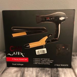 CHI AIR 3 PIECE TRAVEL SET (NEW)